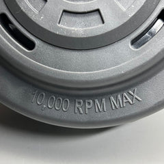 Arborless Trimmer Head with Green Knob and Grey Cover and Base 10,000 RPM Max 313318001