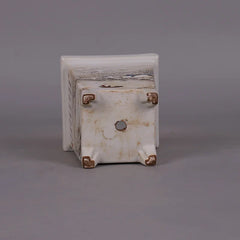 Chinese Snowscape Pastel Porcelain Flower Pots – Antique-Style Planters