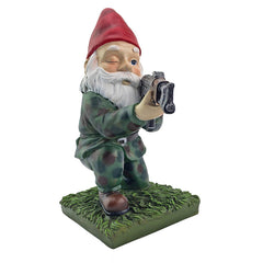 Funny Army Gnome Garden Statue Resin Outdoor Decor Set