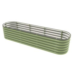 Gro Rite Metal Raised Garden Bed Kit No Tools Needed