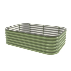 Gro Rite Metal Raised Garden Bed Kit No Tools Needed