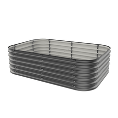 Gro Rite Metal Raised Garden Bed Kit No Tools Needed