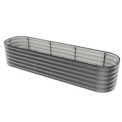 Gro Rite Metal Raised Garden Bed Kit No Tools Needed