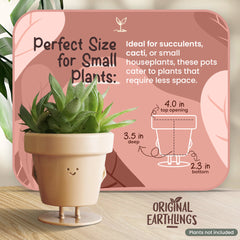 Charlie: Standing Plant Pot