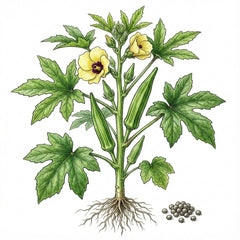 OKRA Seeds, Clemson Spineless