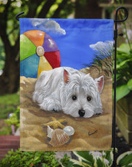 Westie Beach Baby Garden Flag – Decorative Outdoor Yard Flag PPP3202GF