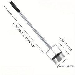 Durable Metal Greenhouse Film Puncher - Plastic Film Puncture Tool for Garden & Greenhouse Maintenance