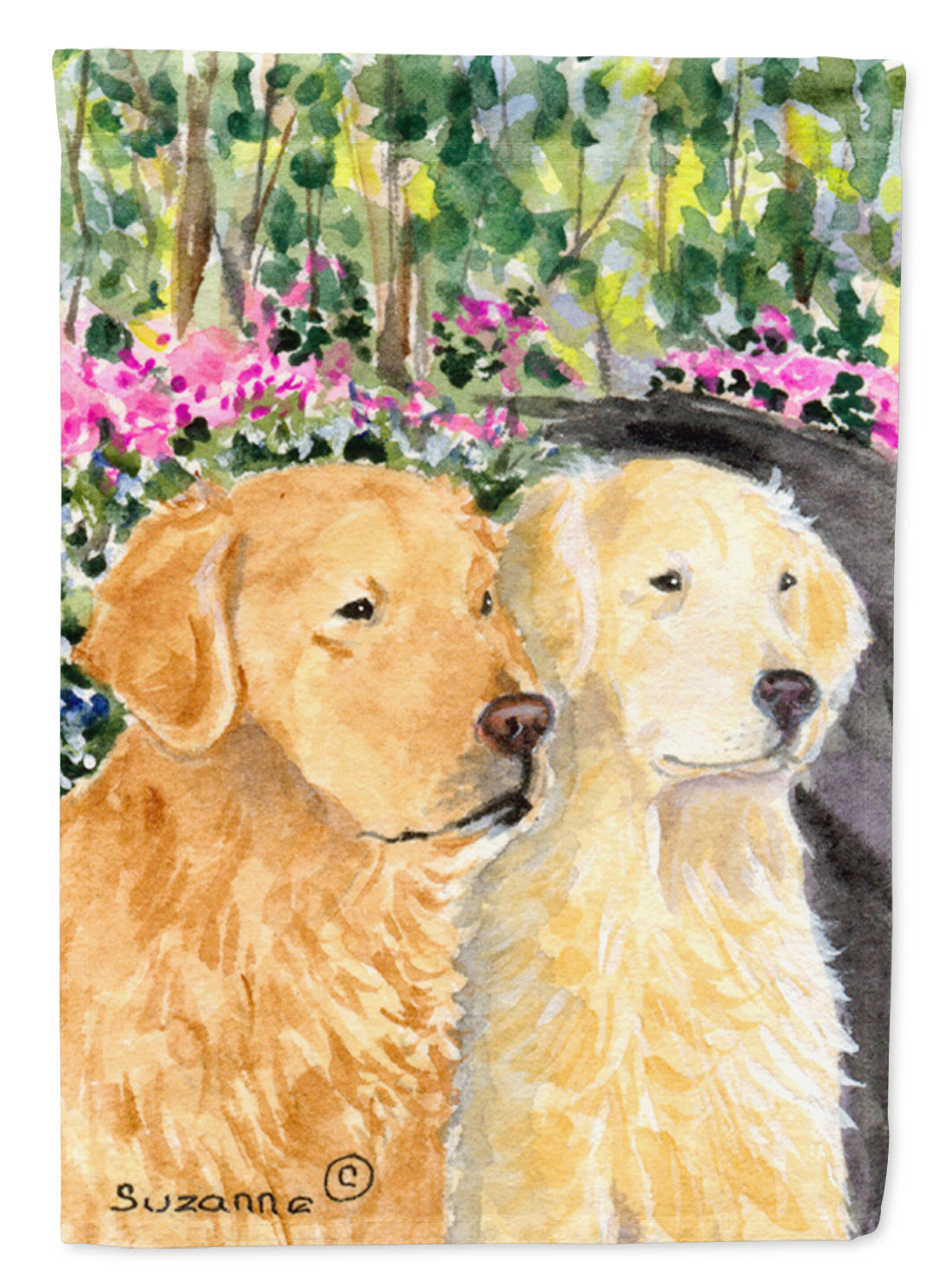 Golden Retriever Garden Flag - Outdoor Decorative Yard Flag SS8974GF