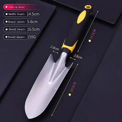Tree Planting 4-piece Outdoor Tools Hoe Spade Dual-purpose Gardening Digging & Weeding Tool Small Shovel Potted Plant