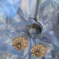 Durable Metal Greenhouse Film Puncher - Plastic Film Puncture Tool for Garden & Greenhouse Maintenance