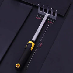 Tree Planting 4-piece Outdoor Tools Hoe Spade Dual-purpose Gardening Digging & Weeding Tool Small Shovel Potted Plant