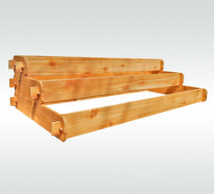 Timberlane Gardens Raised Bed Kit Cedar 3 Tier Planter