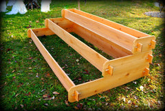 Timberlane Gardens Raised Bed Kit Cedar 3 Tier Planter